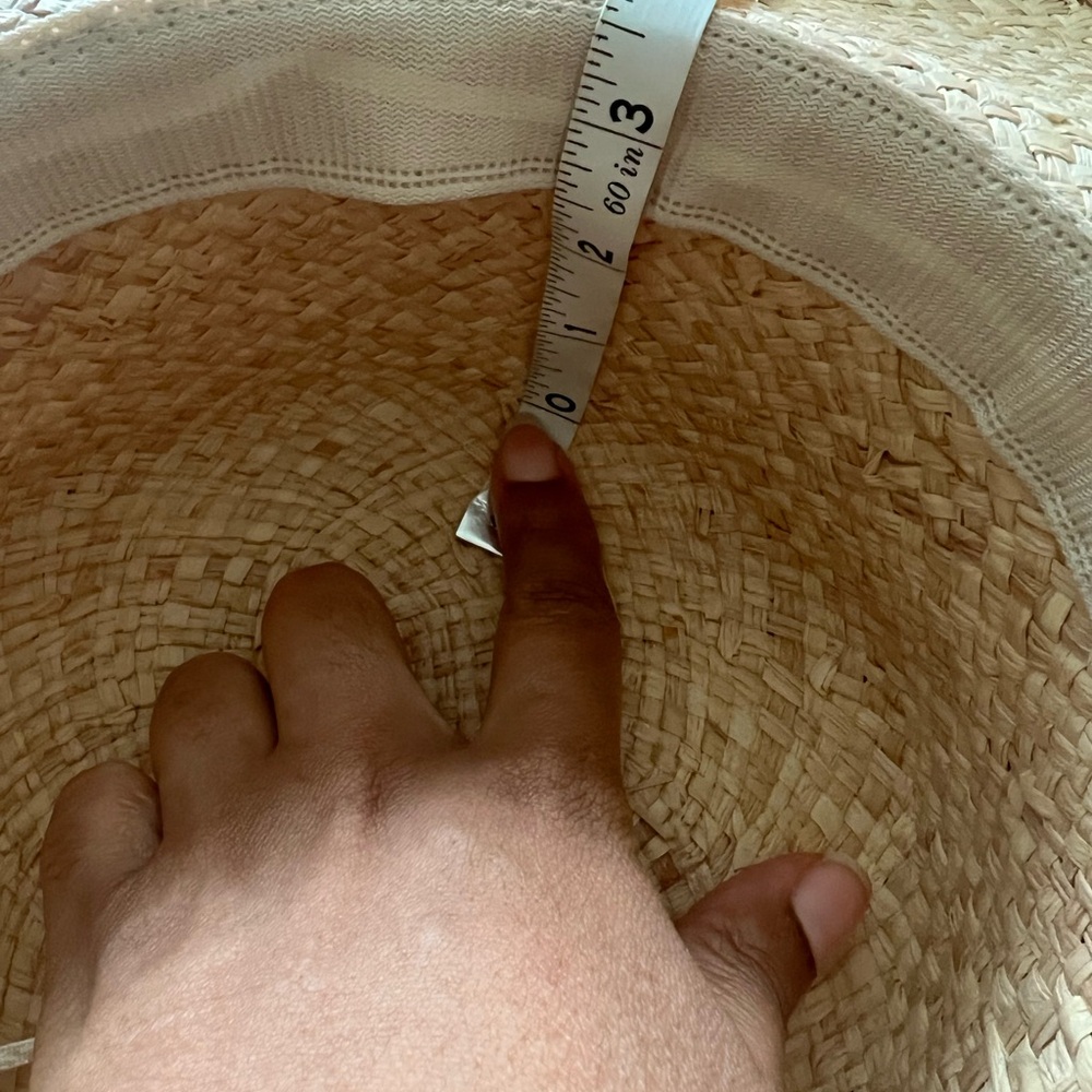 Stylish Tan Straw Sun Hat for Women - Picture 8 of 8